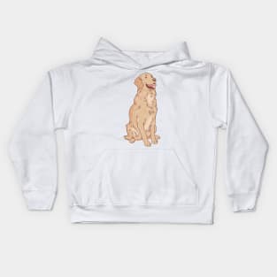 Golden Retriever Kids Hoodie